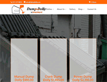 Tablet Screenshot of dumpdolly.com